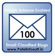  Email Classified Blogs with Google Adsense